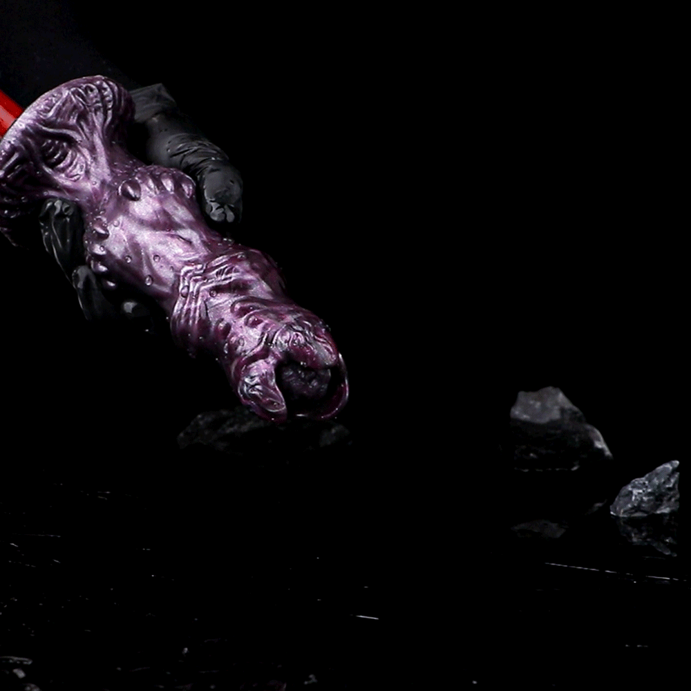 Fantasy Monster Oviposition Dildo – Vaginal Expansion Orgasm Sex Toy for Women | Platinum Silicone