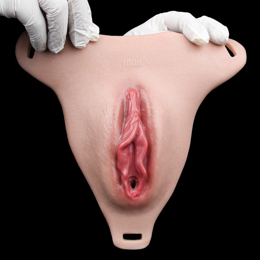 Crossdresser Silicone Pussy Pants – Wearable Realistic Fake Vagina with Urination Device