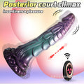 Thrusting Dragon Dildo | Platinum Silicone Fantasy Vibrator with Remote & Heating – Domlust