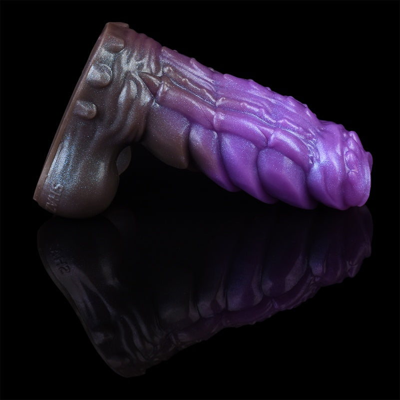 5.5-Inch Fantasy Penissleeve Extender – Flexible Coiling with Bionic Skeleton and Spiral Texture