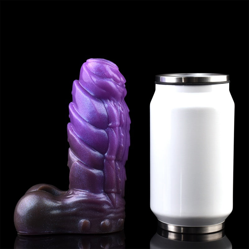 5.5-Inch Fantasy Penissleeve Extender – Flexible Coiling with Bionic Skeleton and Spiral Texture