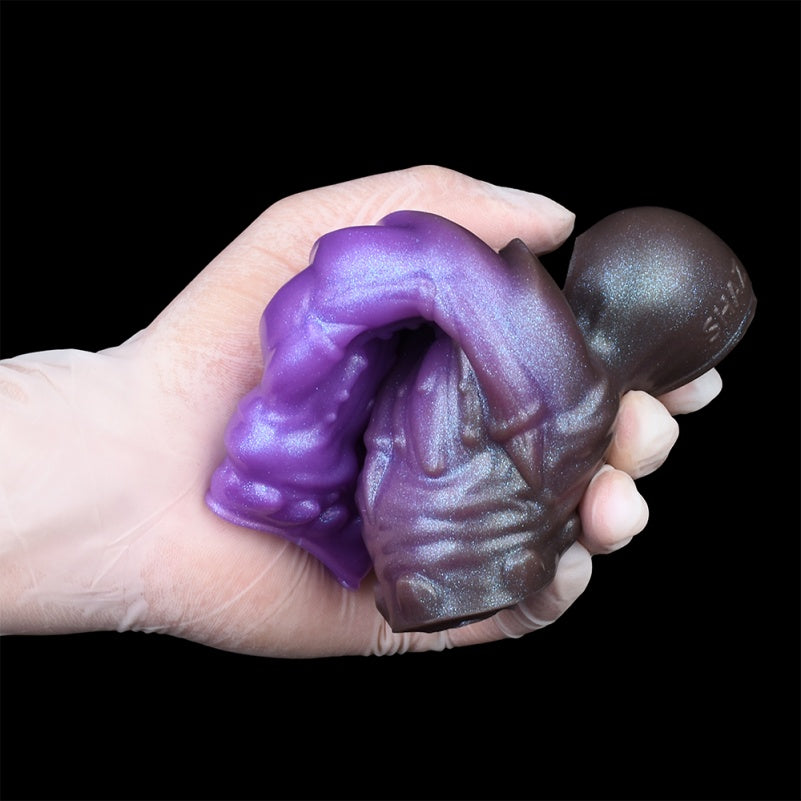 5.5-Inch Fantasy Penissleeve Extender – Flexible Coiling with Bionic Skeleton and Spiral Texture