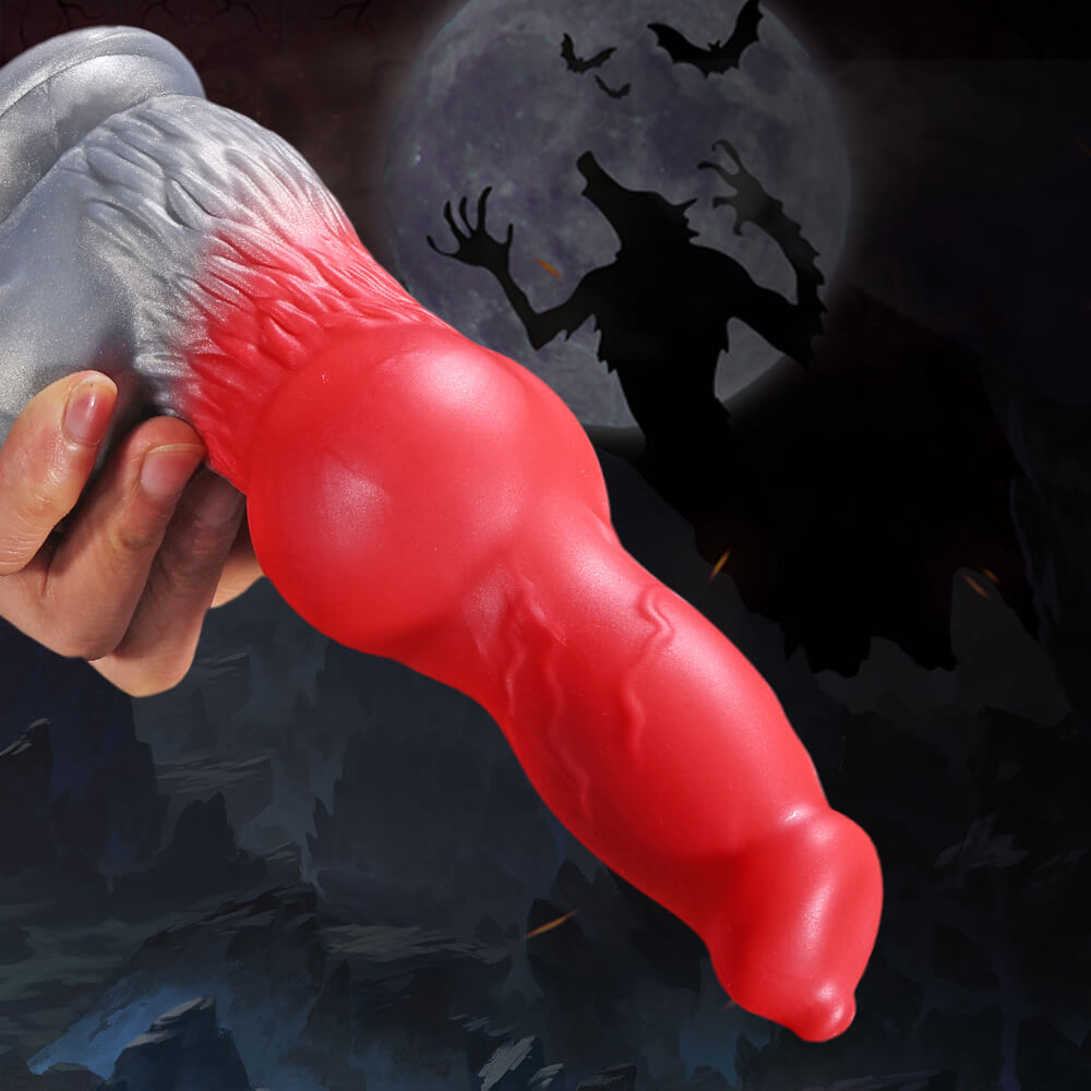 Casper - 9.8 Inch Dog Dildo - Knot Dildo - Wolf Dildo