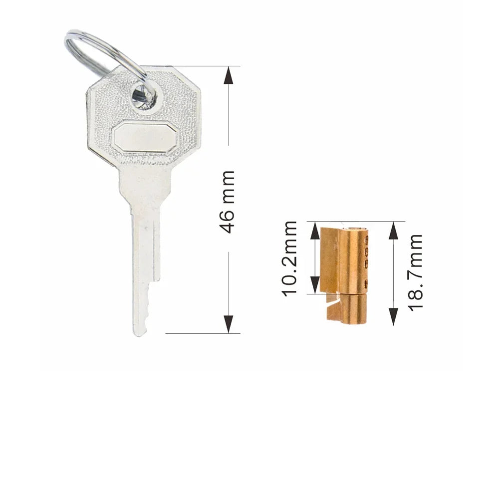 Magical Girl Chastity Key Necklace Set – Anime Wand Style Lock & Key Accessory for Chastity Cages