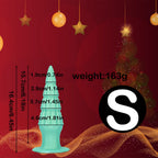 Christmas-Tree-Dildo-Silicone-Butt-Plug-with-Unique-Layered-Design-3-Sizes_9
