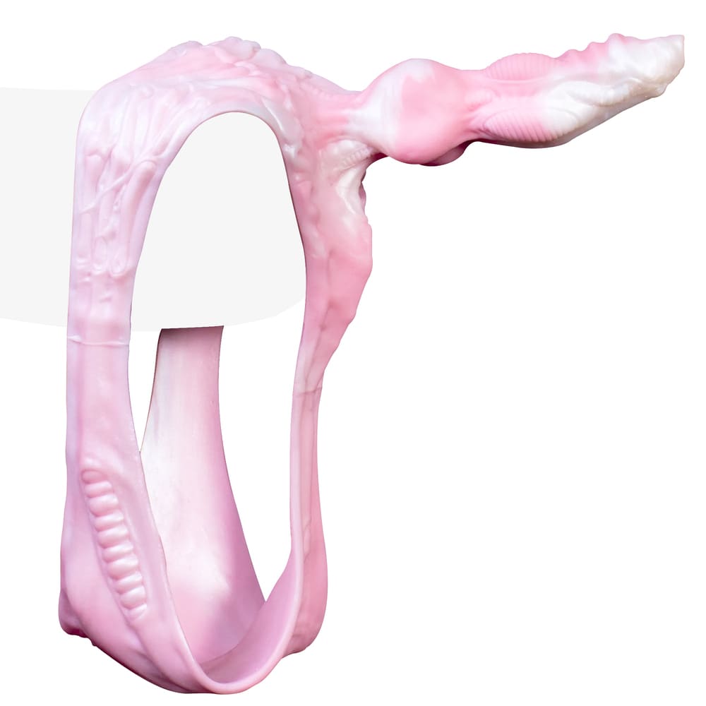 Cool-Dog-Pink-Dog-Knot-Dildo-Panties-Wearable-Silicone-Thong