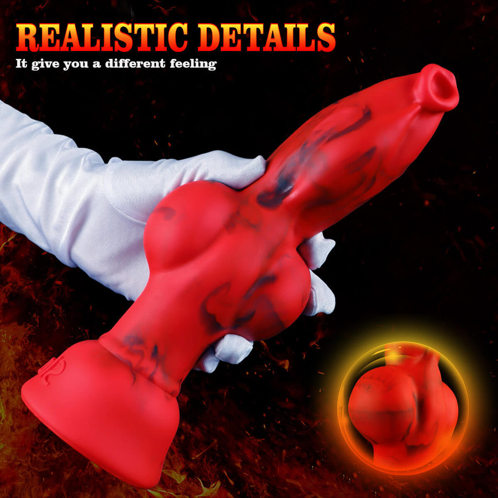 Crimwolf - Wolf Dildo - Knot Dildo - Kanis Dildo - 4 Sizes