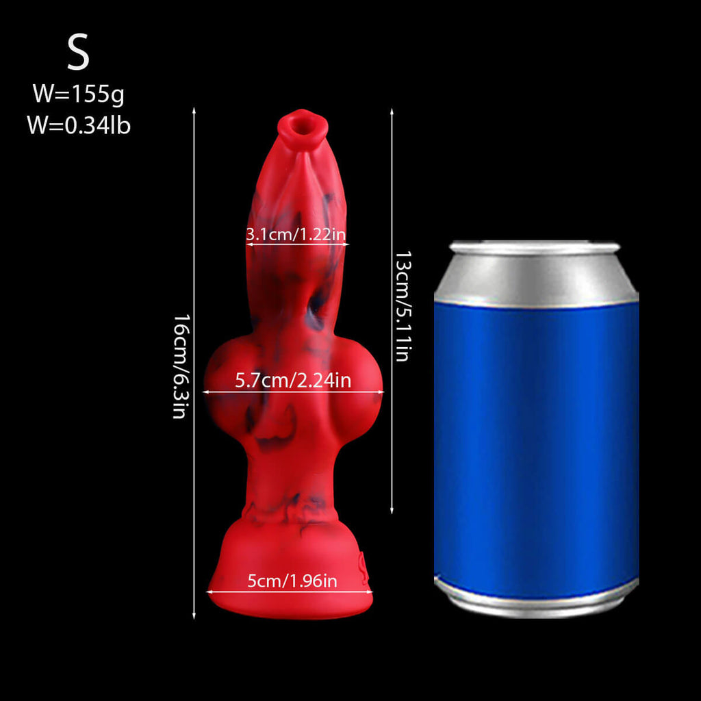Crimwolf - Wolf Dildo - Knot Dildo - Kanis Dildo - 4 Sizes