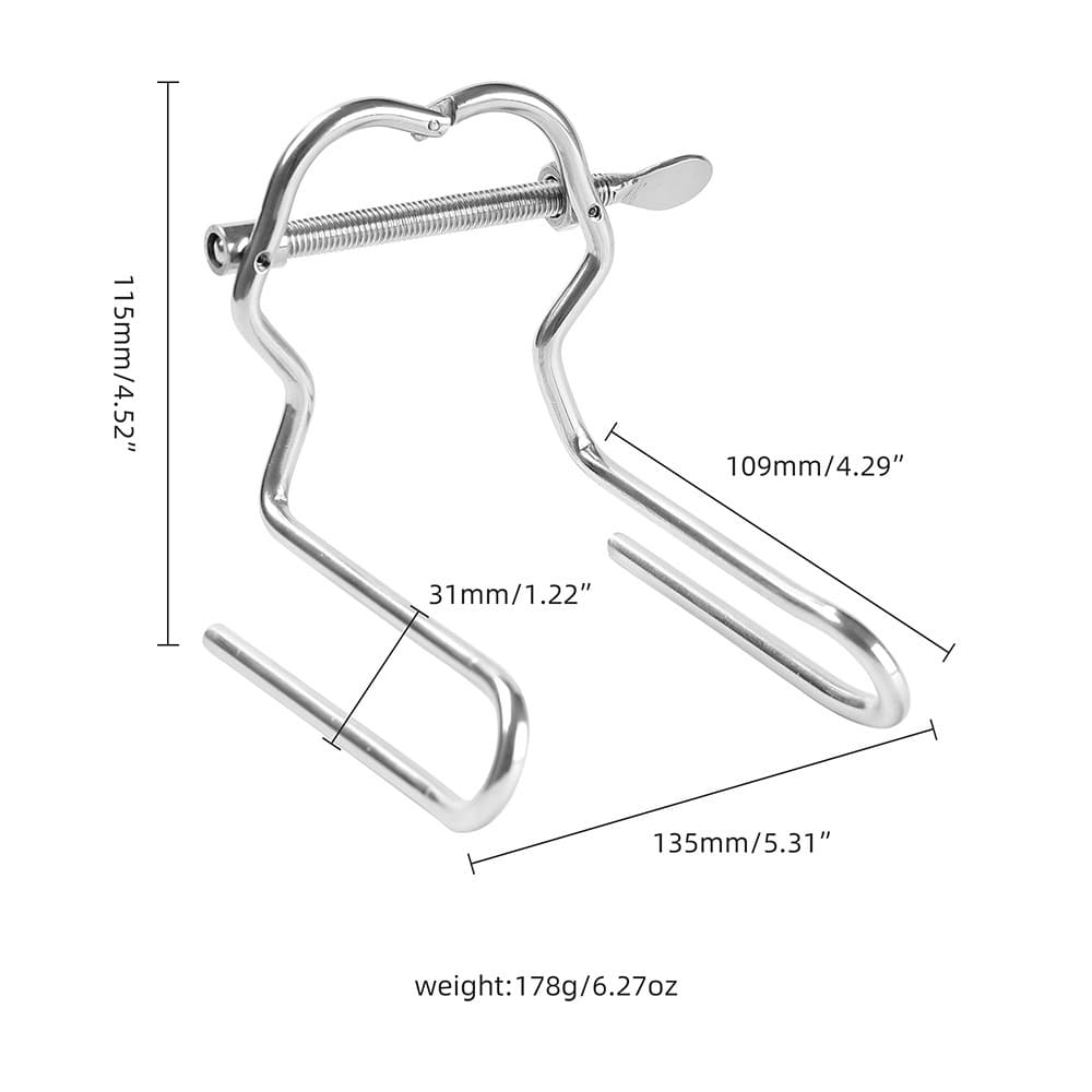 Cylos-Adjustable-Metal-Spreader-Vaginal-Anal-Speculum