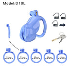 Resin Labia Chastity Lock with Perforated Design for Belt Use