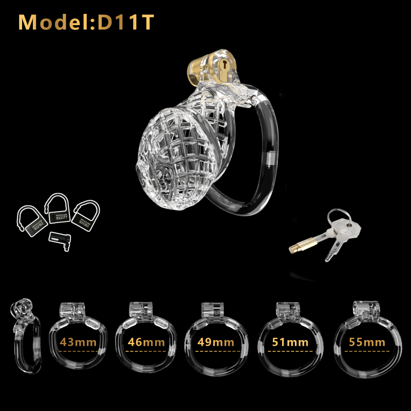 Mesh Ventilated Labia Chastity Cage – Multiple Sizes for All-Day Comfort
