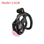 3D Printed Male Chastity Cage with Lock & 5 Rings – Resin Virginity Device for Men