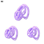 Hollow Design Chastity Cage | Adjustable Ring Locking Device with Harness Strap (D2)