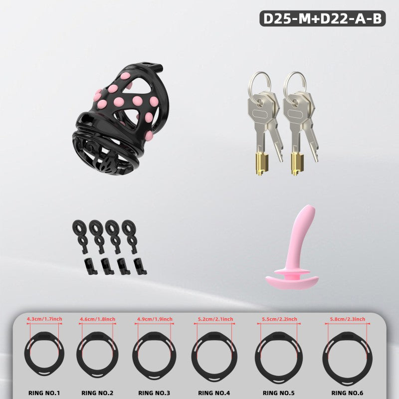 Butterfly Guardian Chastity Cage – Elegant Design, Comfortable Control & Customizable Wear