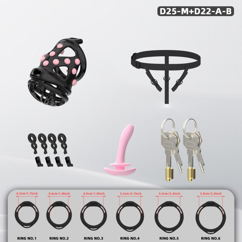 Butterfly Guardian Chastity Cage – Elegant Design, Comfortable Control & Customizable Wear