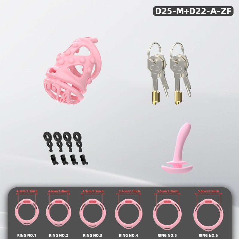 Butterfly Guardian Chastity Cage – Elegant Design, Comfortable Control & Customizable Wear