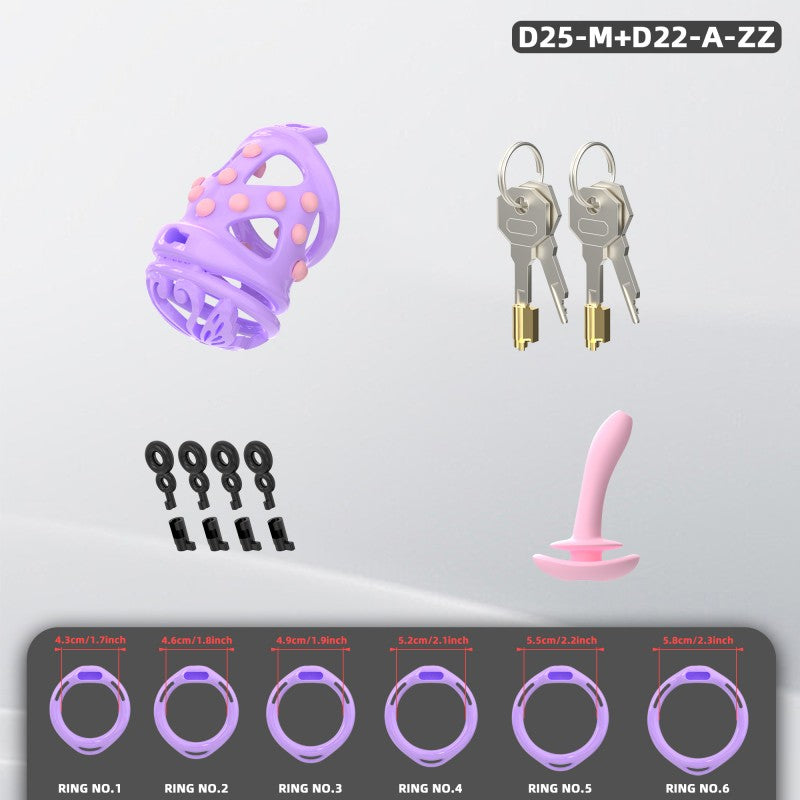 Butterfly Guardian Chastity Cage – Elegant Design, Comfortable Control & Customizable Wear
