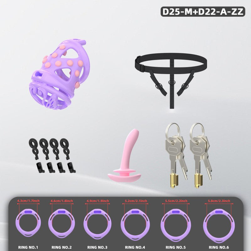 Butterfly Guardian Chastity Cage – Elegant Design, Comfortable Control & Customizable Wear