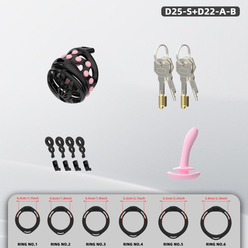 Butterfly Guardian Chastity Cage – Elegant Design, Comfortable Control & Customizable Wear