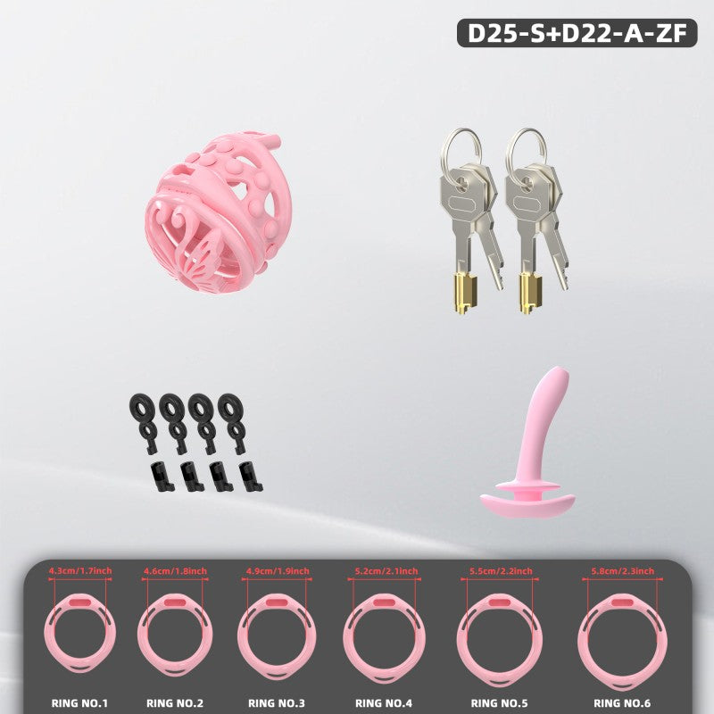Butterfly Guardian Chastity Cage – Elegant Design, Comfortable Control & Customizable Wear