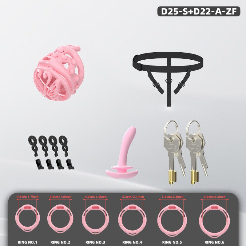 Butterfly Guardian Chastity Cage – Elegant Design, Comfortable Control & Customizable Wear