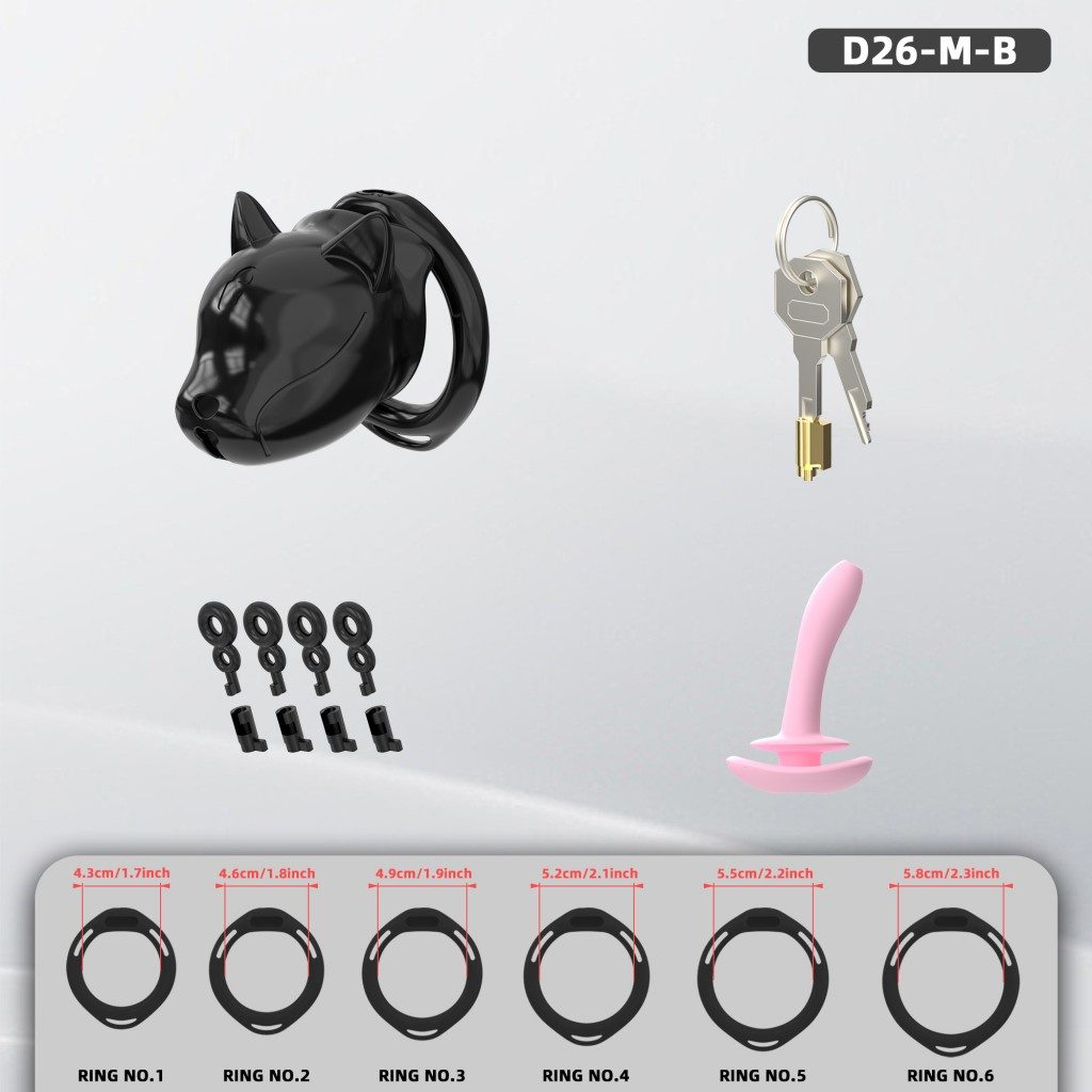 Puppy Chastity Cage for Men – Breathable Urinary Design, Lightweight Secure Fit