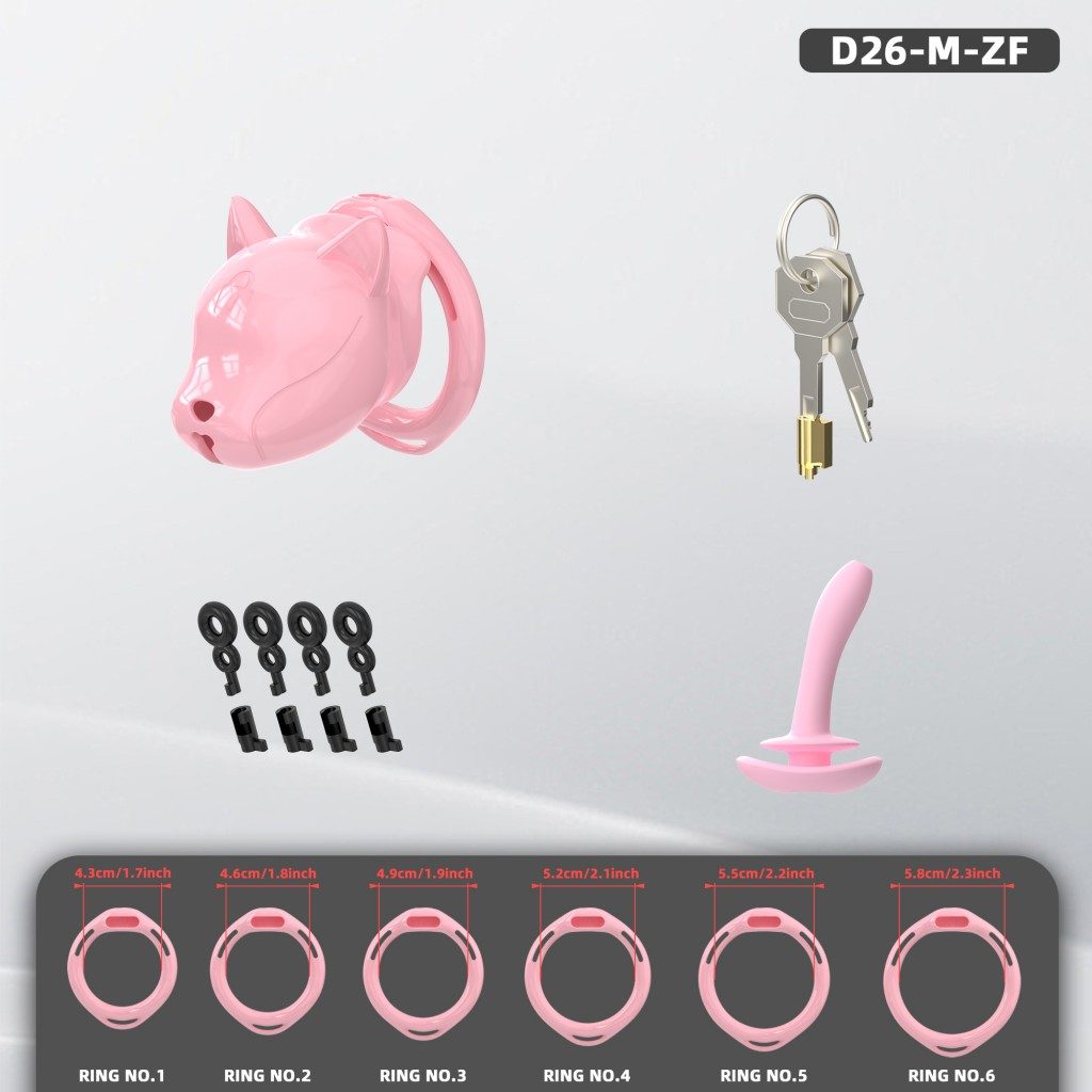 Puppy Chastity Cage for Men – Breathable Urinary Design, Lightweight Secure Fit