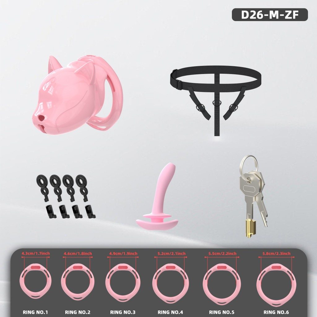 Puppy Chastity Cage for Men – Breathable Urinary Design, Lightweight Secure Fit