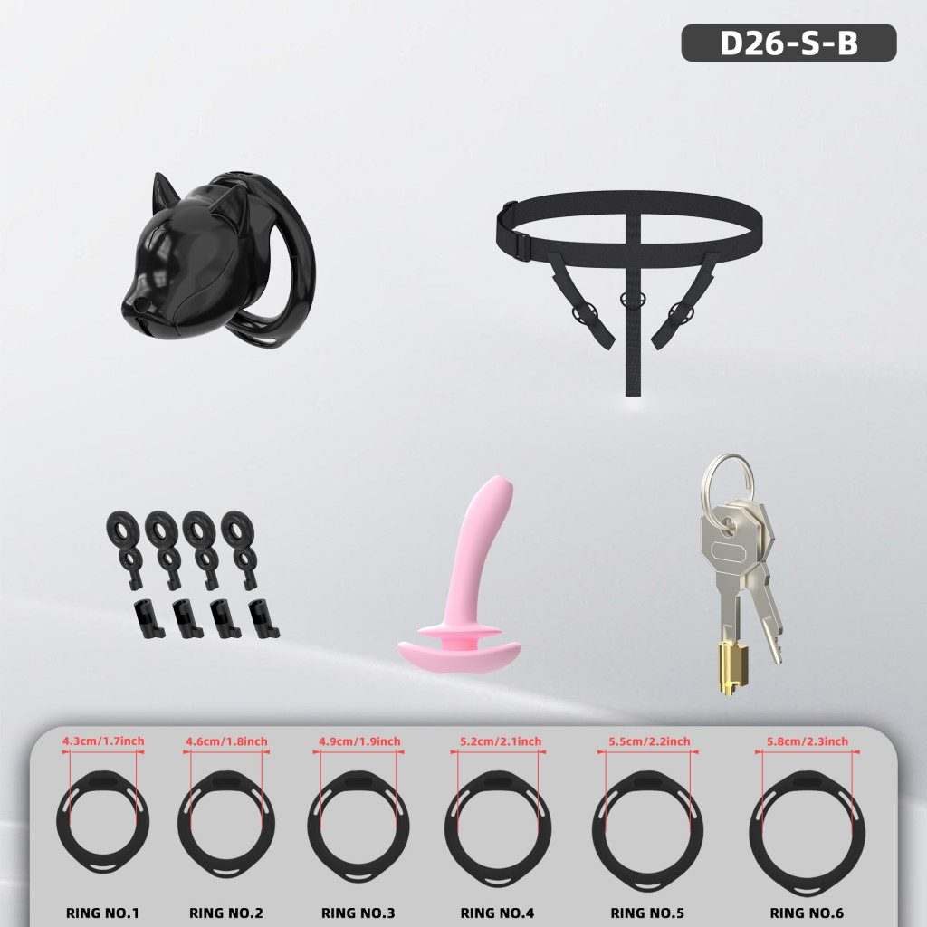 Puppy Chastity Cage for Men – Breathable Urinary Design, Lightweight Secure Fit