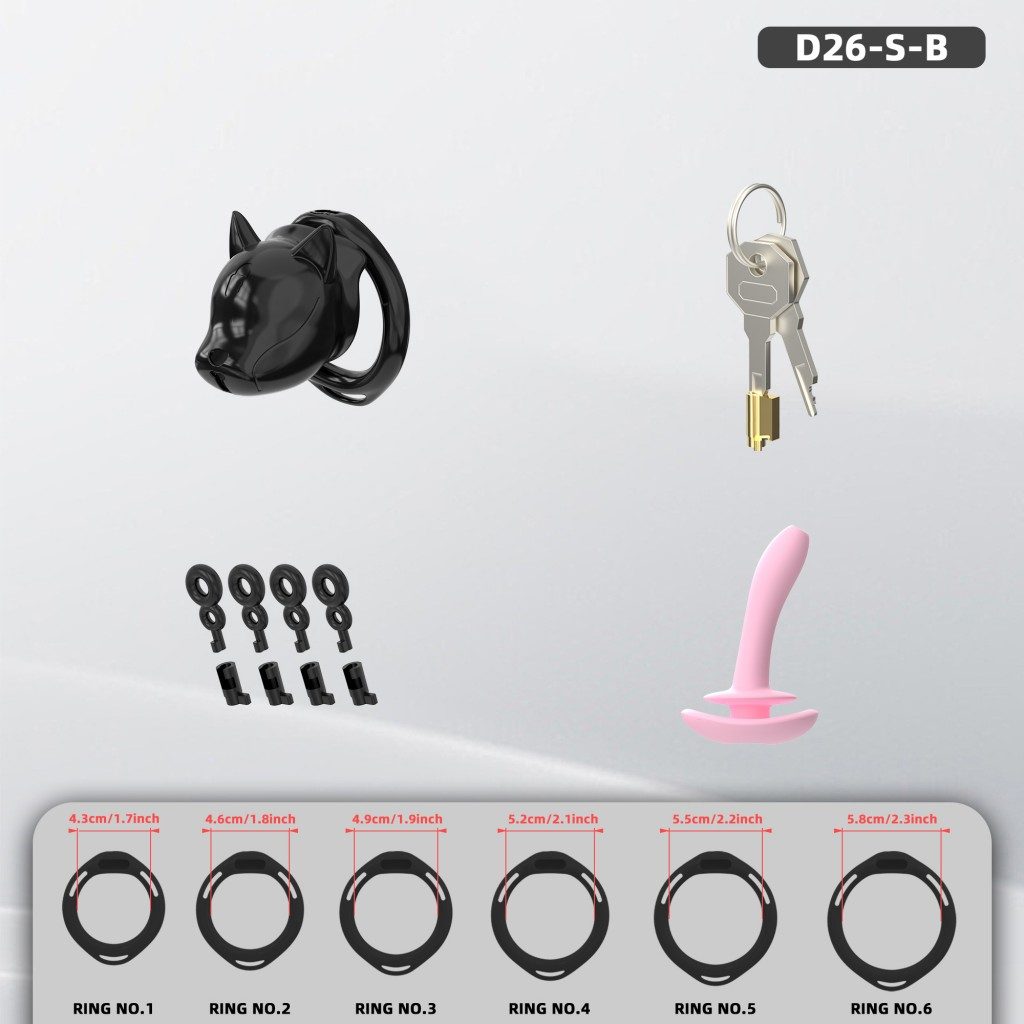Puppy Chastity Cage for Men – Breathable Urinary Design, Lightweight Secure Fit