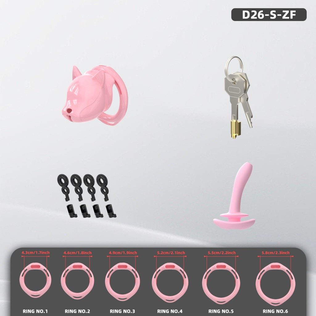 Puppy Chastity Cage for Men – Breathable Urinary Design, Lightweight Secure Fit