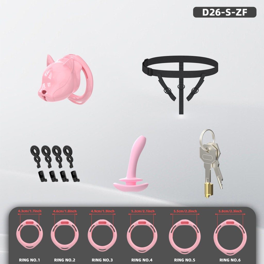 Puppy Chastity Cage for Men – Breathable Urinary Design, Lightweight Secure Fit