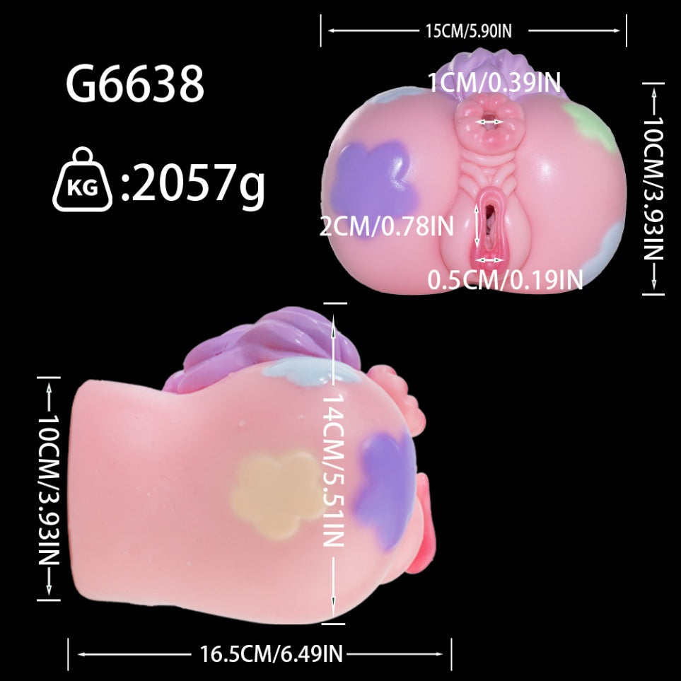 Fantasy Horse Torso Sex Doll — Dual-Channel Alien Pussy Pocket Pussy | Platinum Silicone Mini Sex Doll