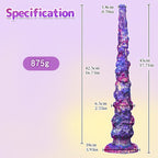 Flexible Camera Dildo Long Tentacle Texture Novelty Toy with Visual Phone App Connection