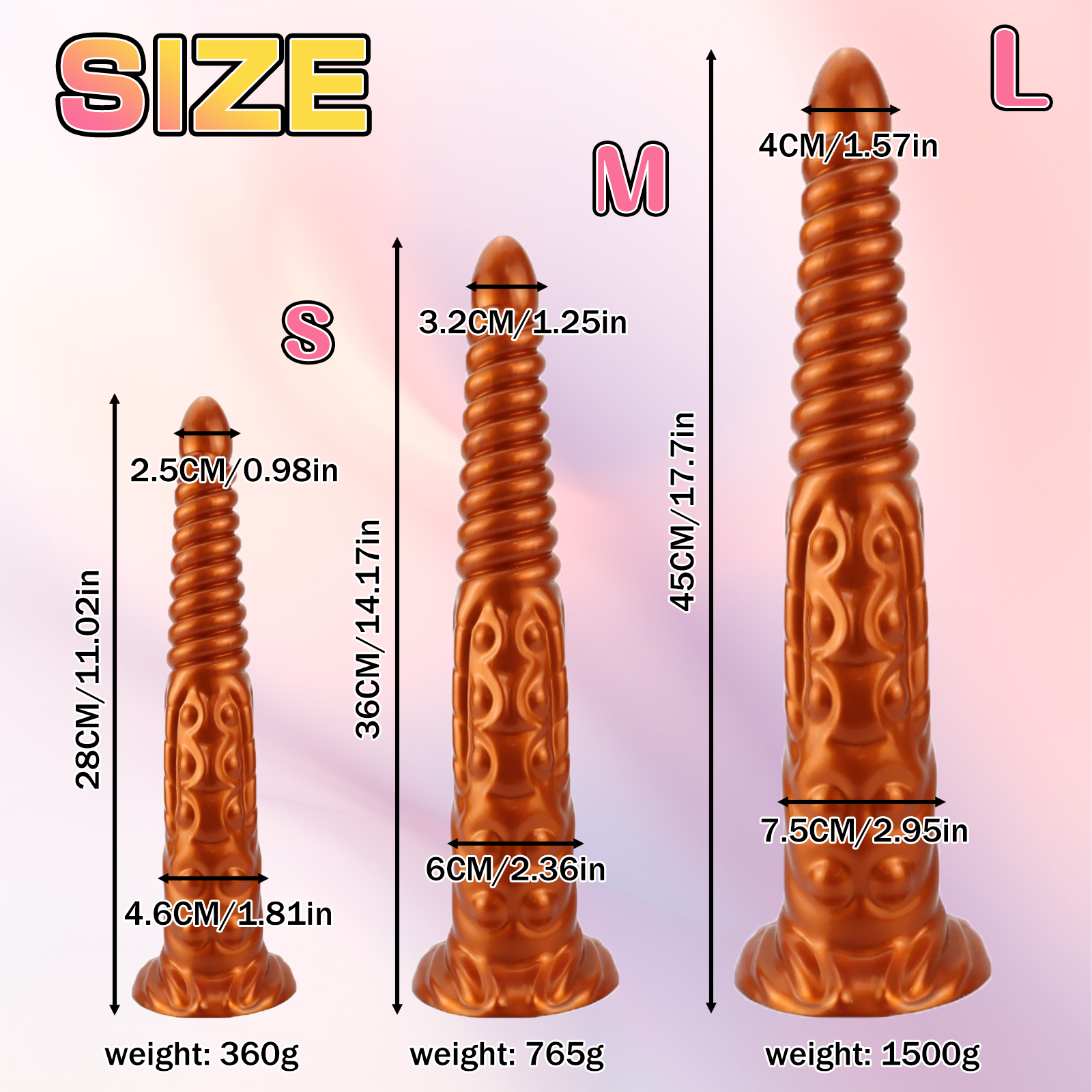 Silicone Anal Plugs