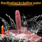 10 Inch Penis Huge Cock Sleeve Sheath Underwear - Silicone Penissleeve Extender Pants for Men