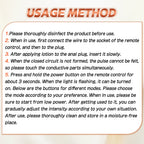 Electro-Stim Vibrating Prostate Massager with Remote Control