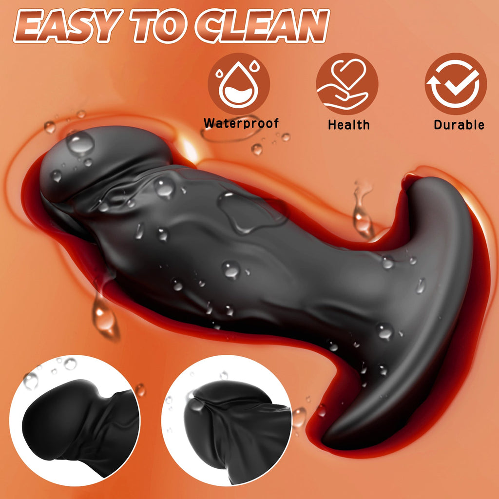 Electro-Stim Vibrating Prostate Massager with Remote Control