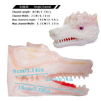 White Dragon Torso Pocket Pussy – Fantasy Oral Silicone Masturbator | Domlust Fetish