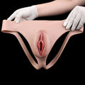 Femboy Silicone Pussy Pants – Realistic Fake Vagina Underwear | Platinum Silicone