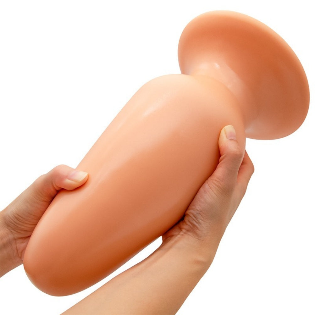 Domlust Fist Dildo – Premium Platinum Silicone | Tapered Cone for Extreme Stretch | Suction Cup | 2 Colors