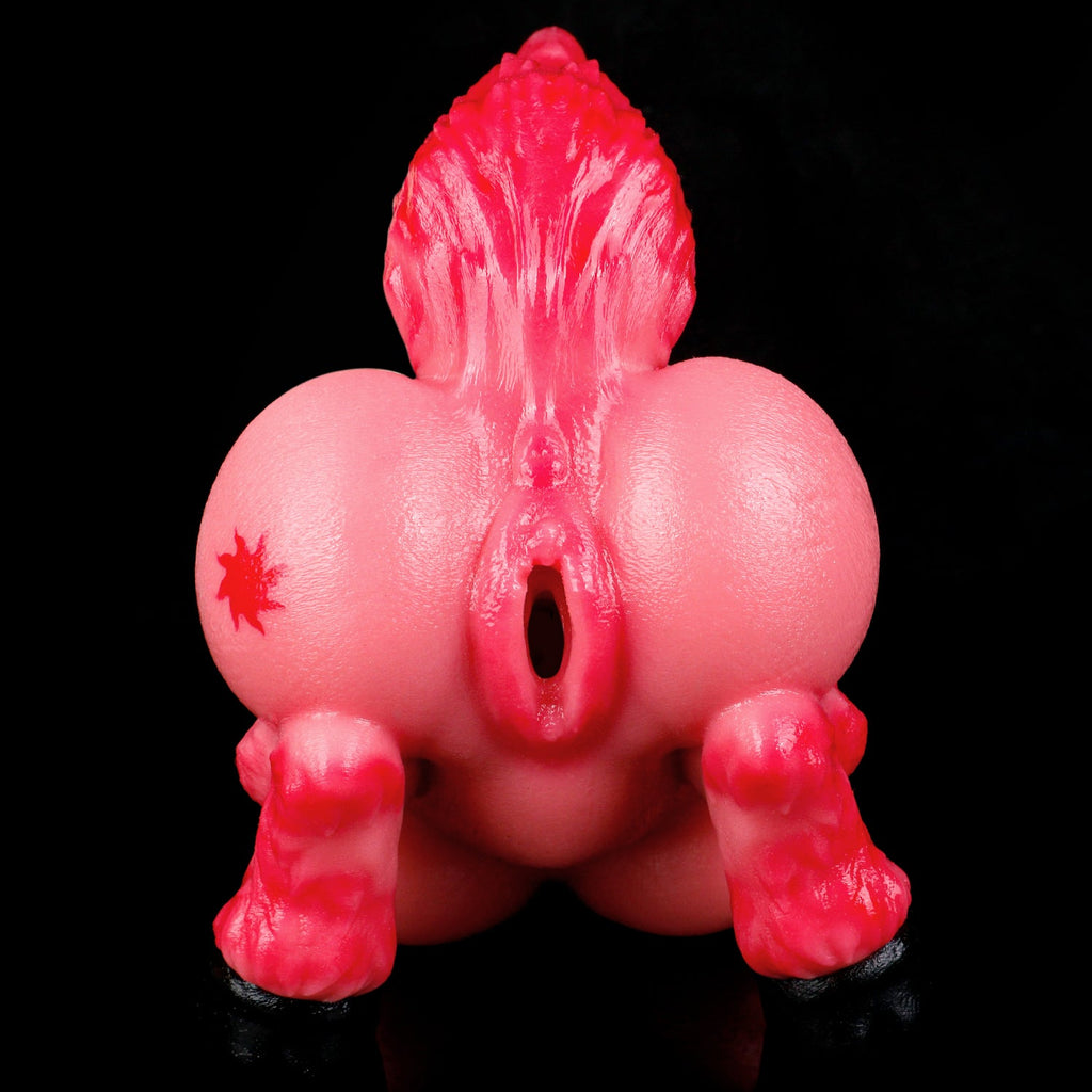 Dual-Channel Horse Pussy Mini Sex Doll — Furry Fantasy Pocket Stroker for Men