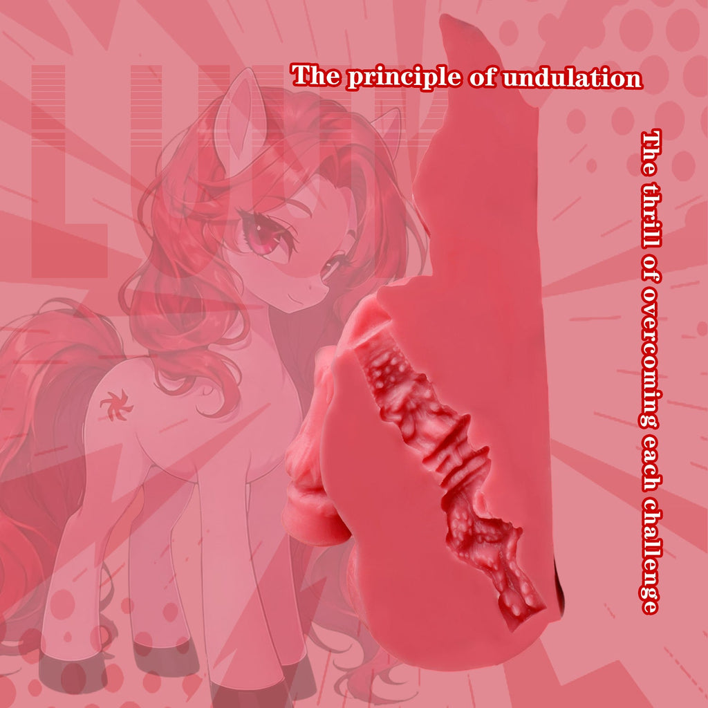 Dual-Channel Horse Pussy Mini Sex Doll — Furry Fantasy Pocket Stroker for Men