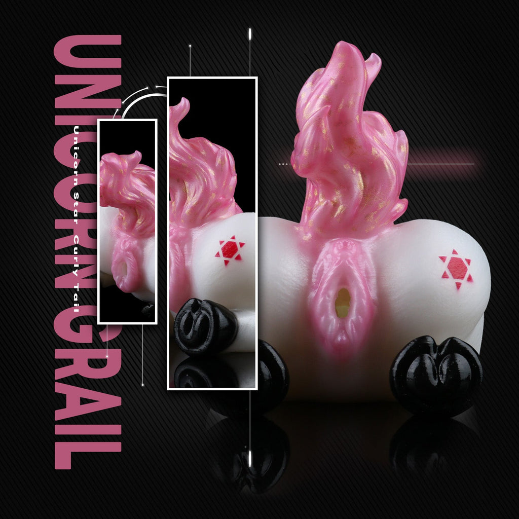 Unicorn Grail Fantasy Horse Torse Sex Doll – Platinum Silicone Animals Pussy Stroker for Immersive Solo Play