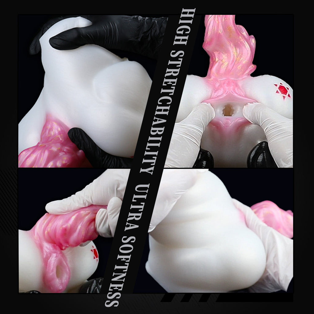 Unicorn Grail Fantasy Horse Torse Sex Doll – Platinum Silicone Animals Pussy Stroker for Immersive Solo Play