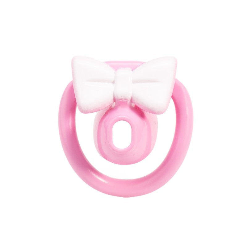 Cute Bow Chastity Ring Set – Progressive Multi-Size Base Rings with Bow Caps