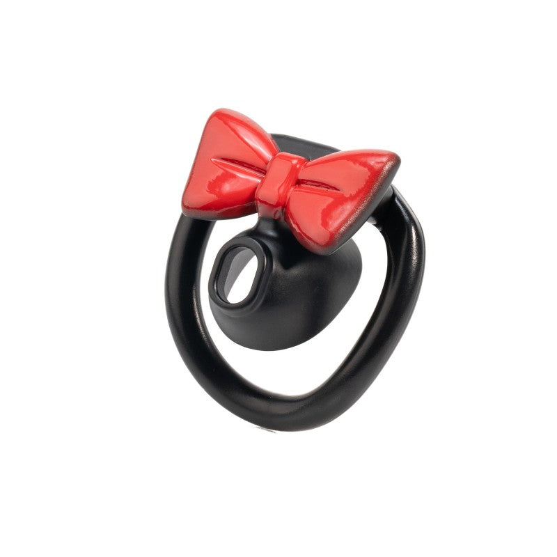 Cute Bow Chastity Ring Set – Progressive Multi-Size Base Rings with Bow Caps