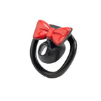 Cute Bow Chastity Ring Set – Progressive Multi-Size Base Rings with Bow Caps