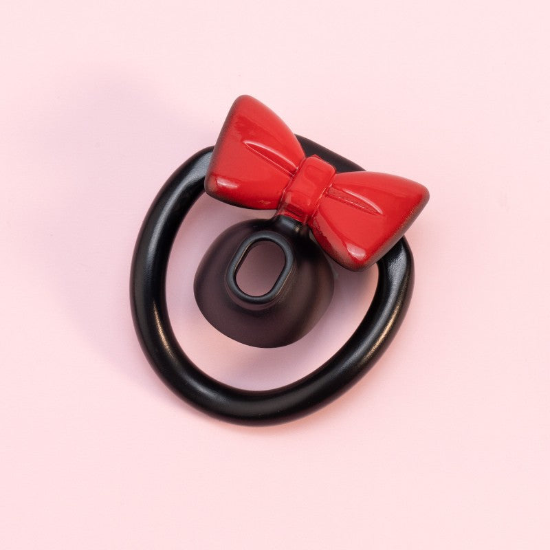Cute Bow Chastity Ring Set – Progressive Multi-Size Base Rings with Bow Caps