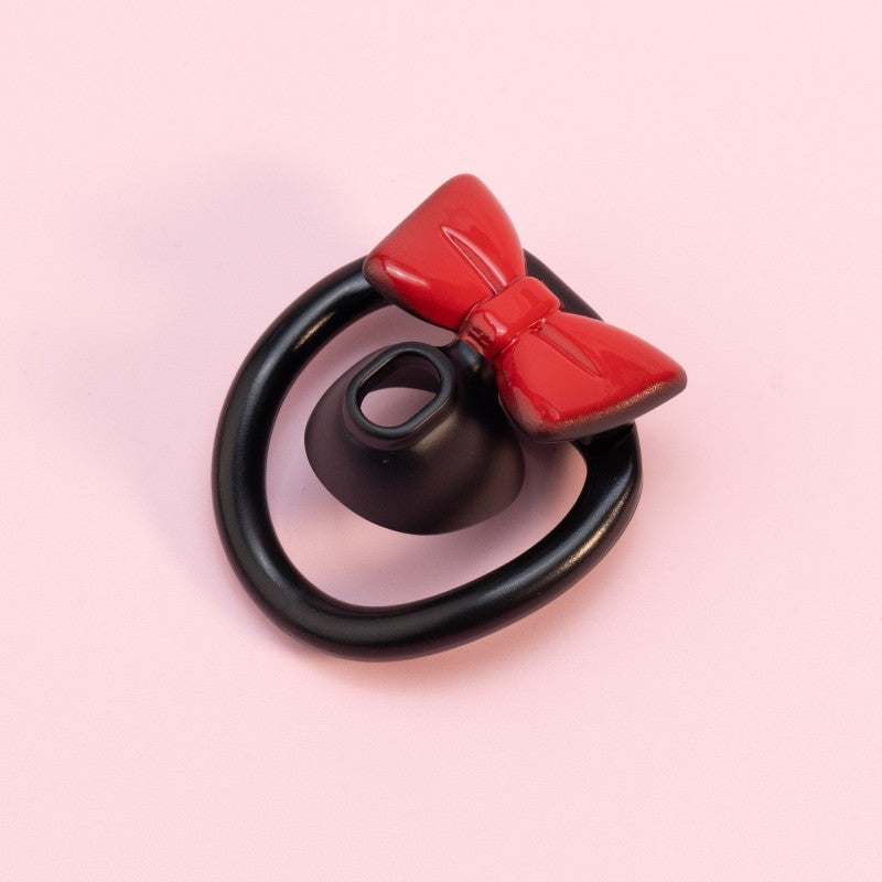 Cute Bow Chastity Ring Set – Progressive Multi-Size Base Rings with Bow Caps